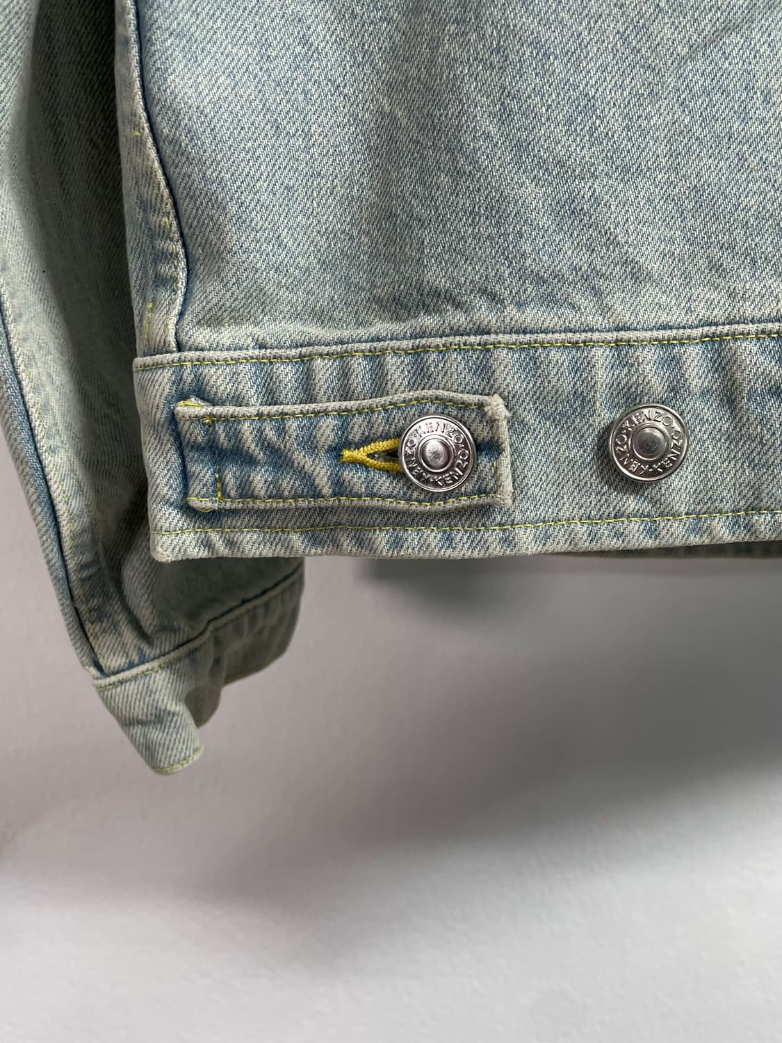 겐조 니고 플라워 데님 자켓 (on.297)   상품이미지5