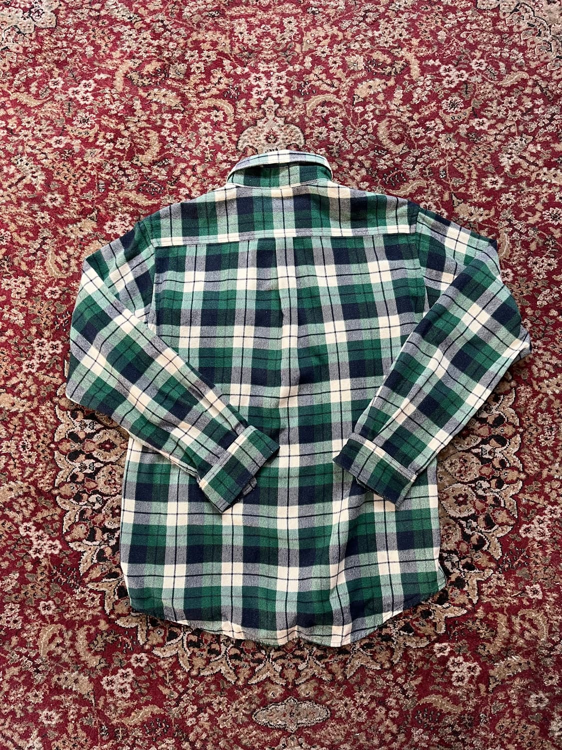  jp 미즈노 체크셔츠 상품이미지2