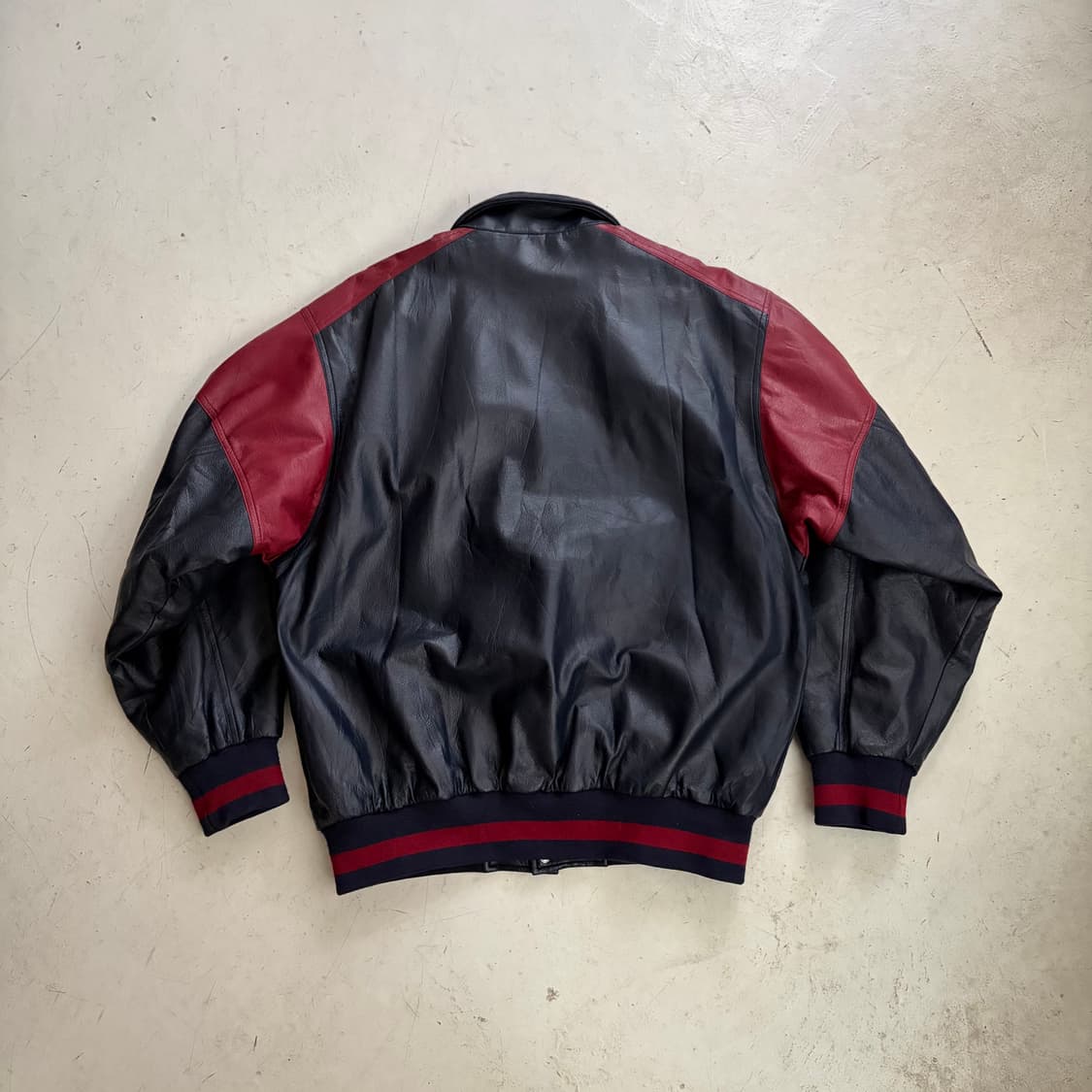 데상트 Kitasaga 빈티지 바시티 자켓 L 상품이미지10