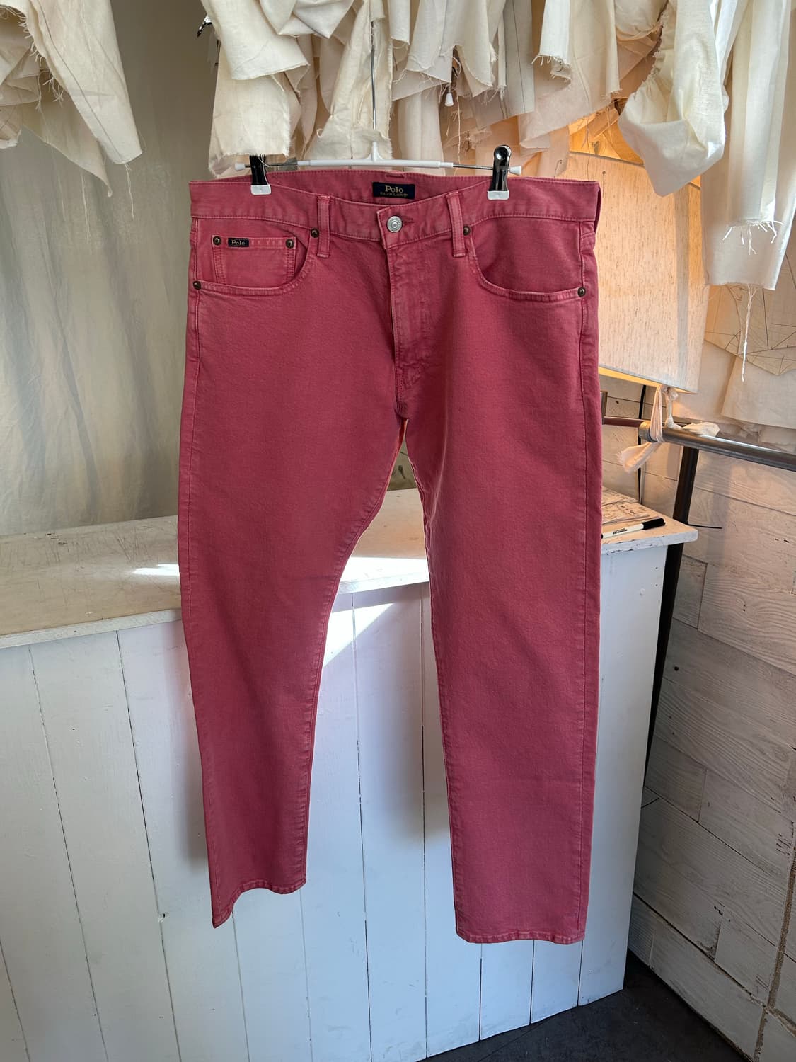 Polo pink 데님 팬츠 상품이미지1