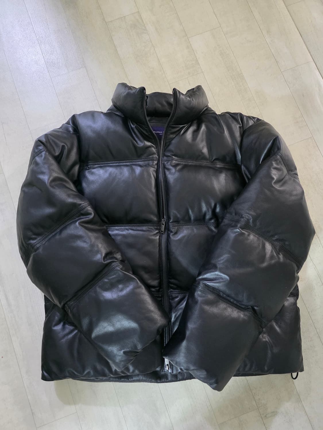 무신사스탠다드 램스킨 푸퍼 패딩 다운 xl 상품이미지4