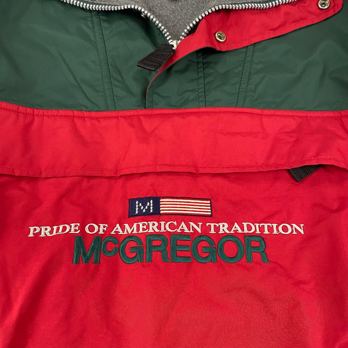 90s USA 맥그리거 누빔 버튼 아노락 점퍼 (100) 상품이미지3