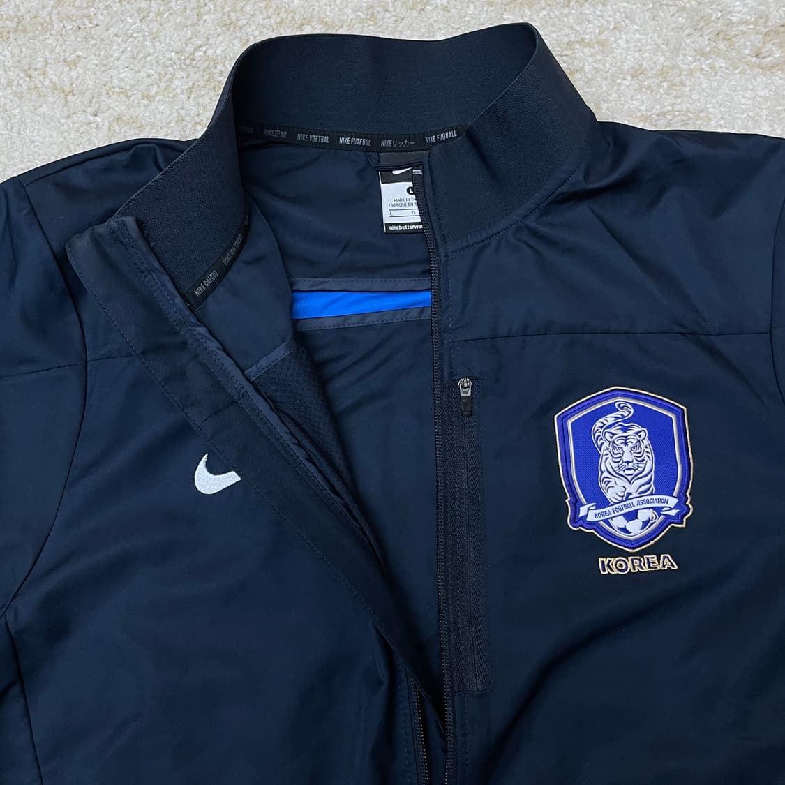 [L] 나이키 대한민국 축구 국가대표 우븐 트레이닝 트랙 자켓 바람막이  상품이미지2
