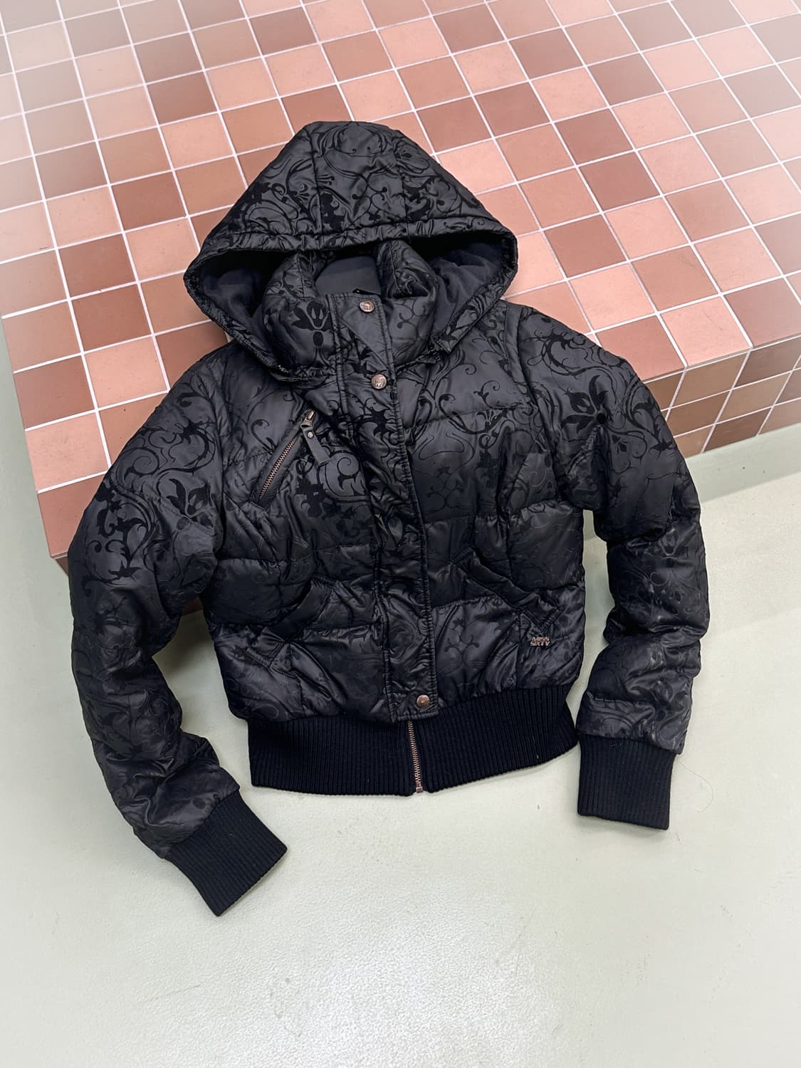 miss sixty oriental pattern padded jacke 상품이미지1