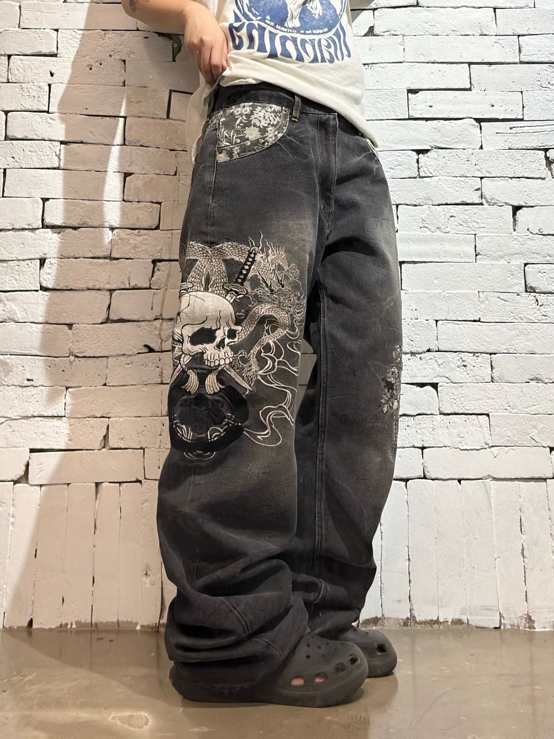 Karakuri tamashii Oriental pants 상품이미지2