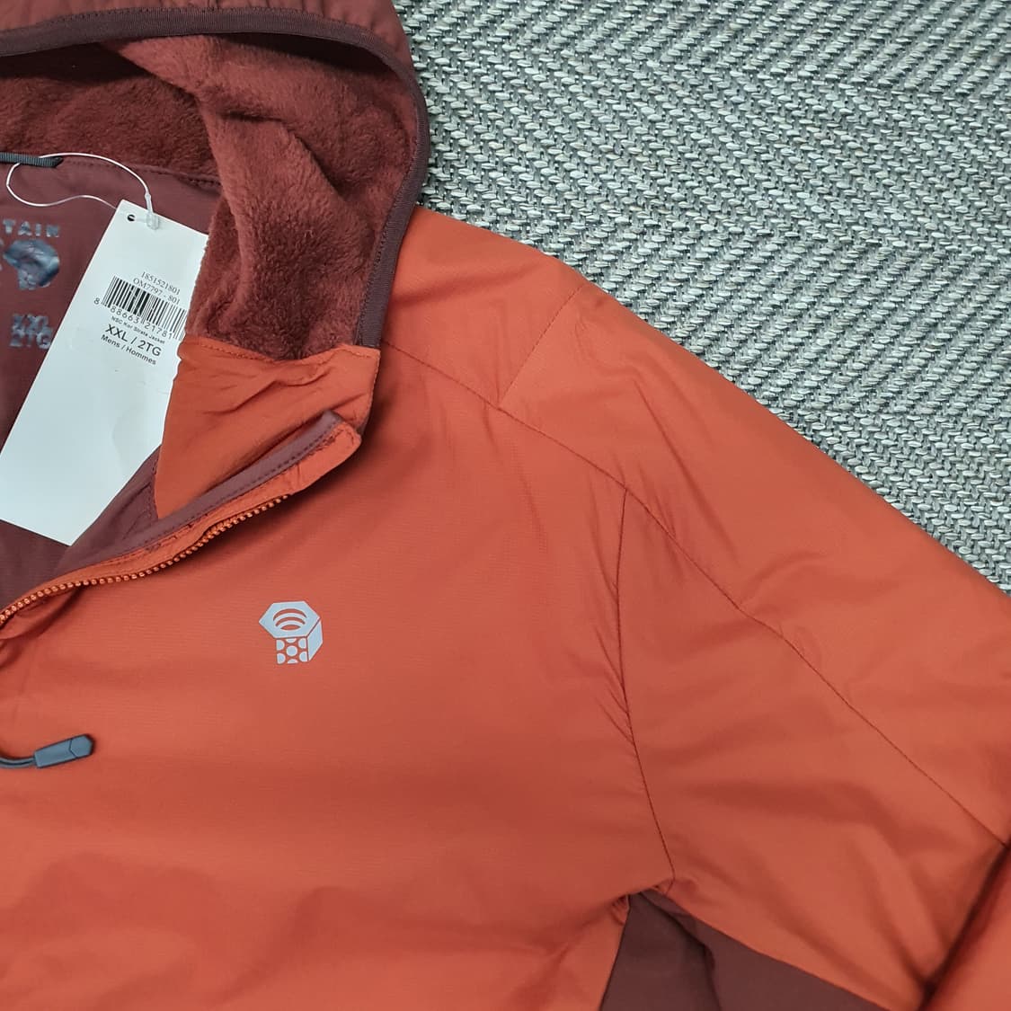 미착용 마운틴하드웨어 간절기 후드집업 남자115 상품이미지3