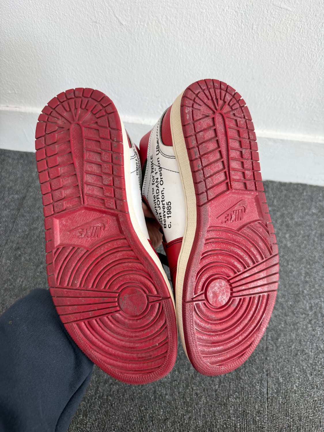 나이키 오프화이트 조던1 시카고 조던 더텐 275 상품이미지5