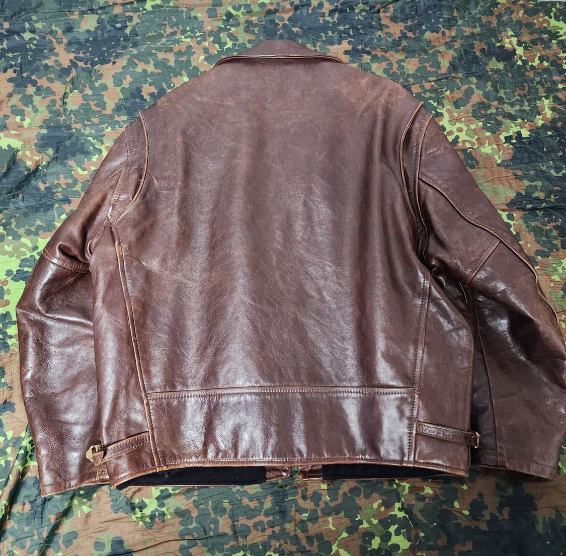 AERO LEATHER 호스하이드 가죽 자켓  상품이미지2