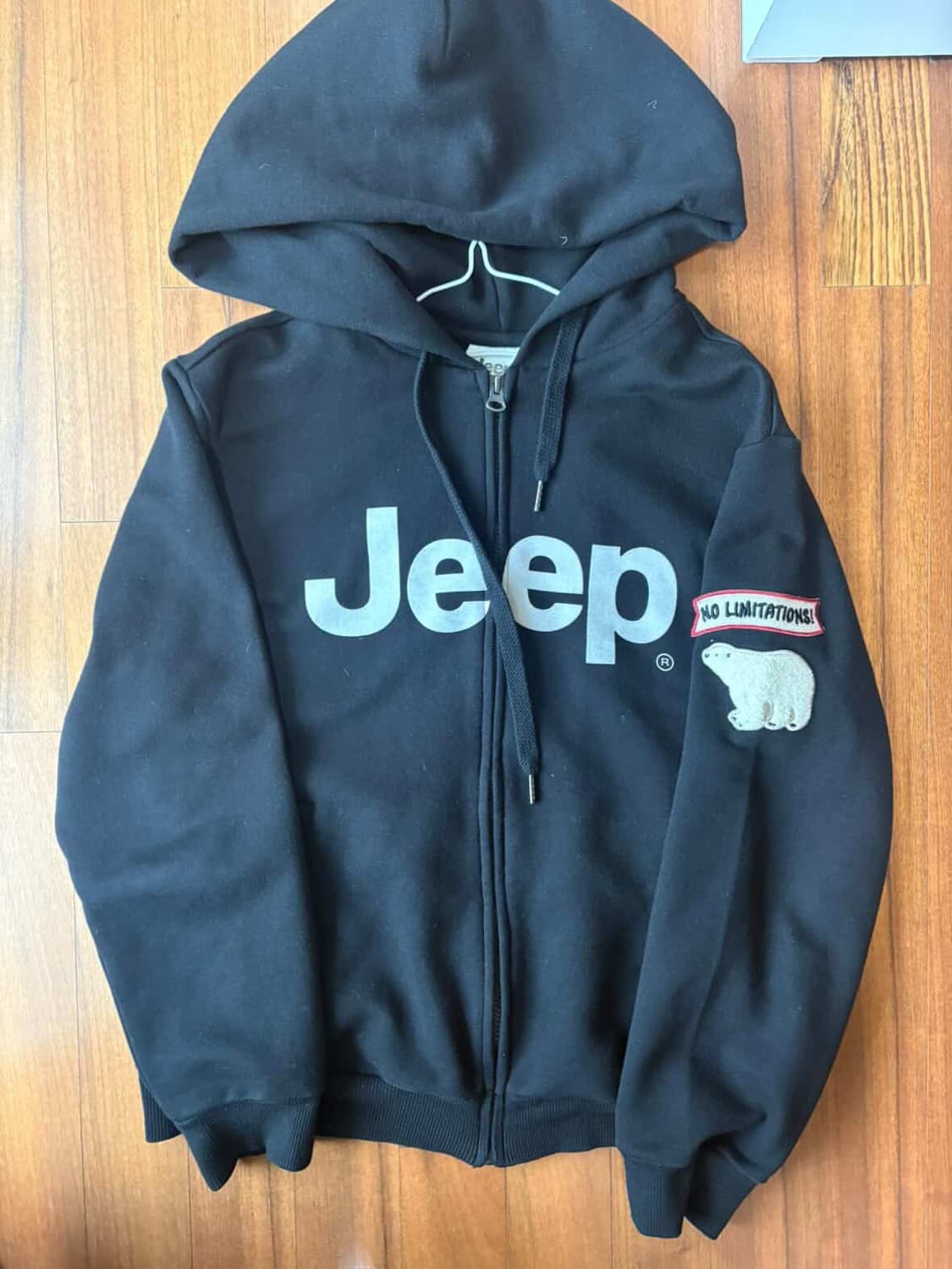 지프 폴라베어 후드집업 단종템 상품이미지1