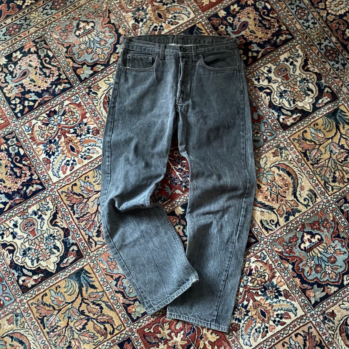 🌊88년 USA Levis 501 black denim pants 상품이미지1