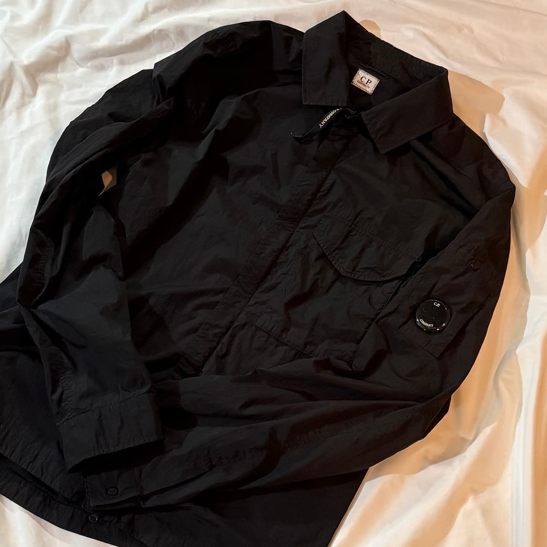 cp 컴퍼니 크롬 r 가먼트다잉 나일론 자켓 xxl 판매합니다. 상품이미지1