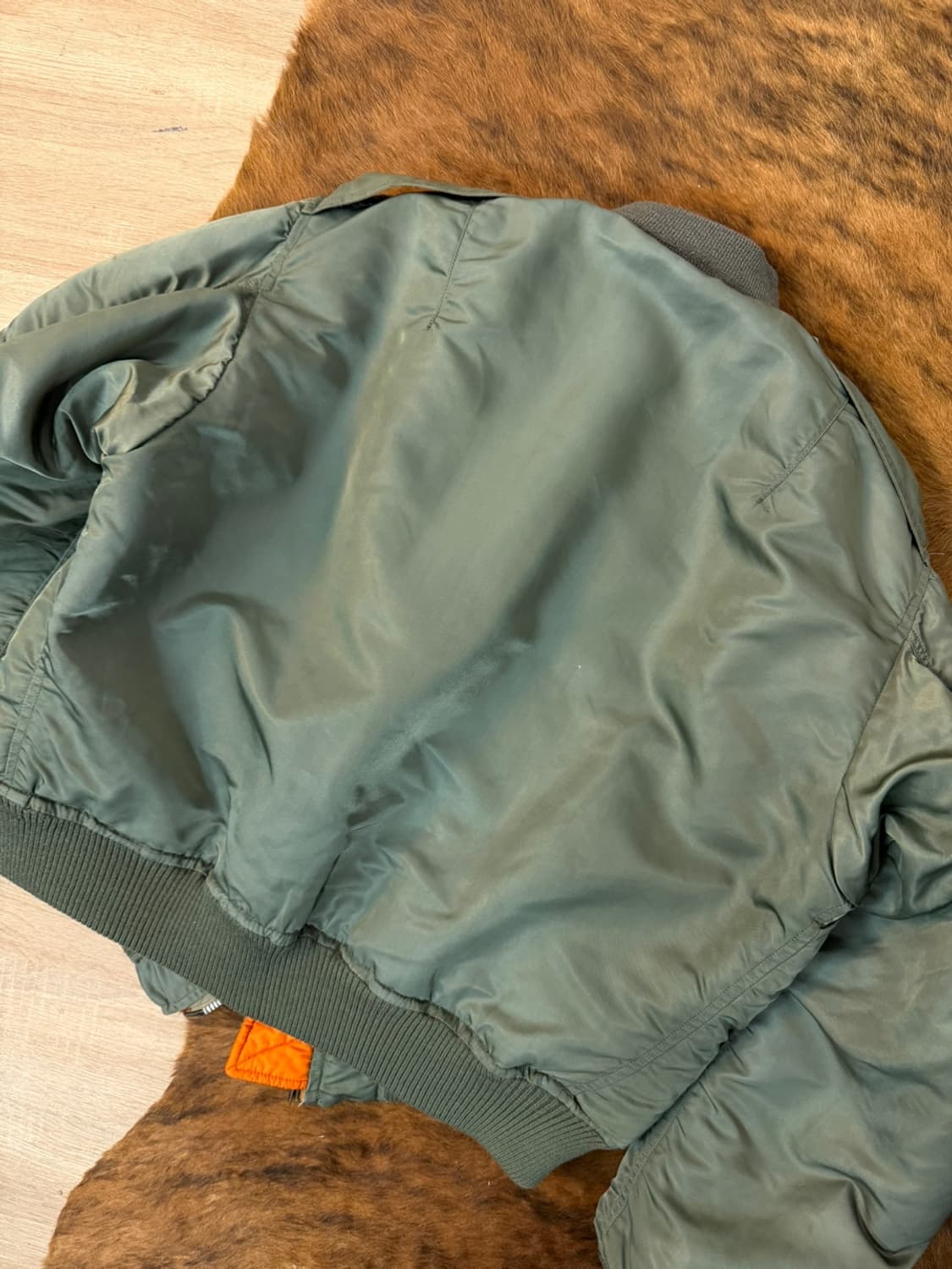 70s 알파인더스트리 8279E 봄버 자켓  상품이미지8