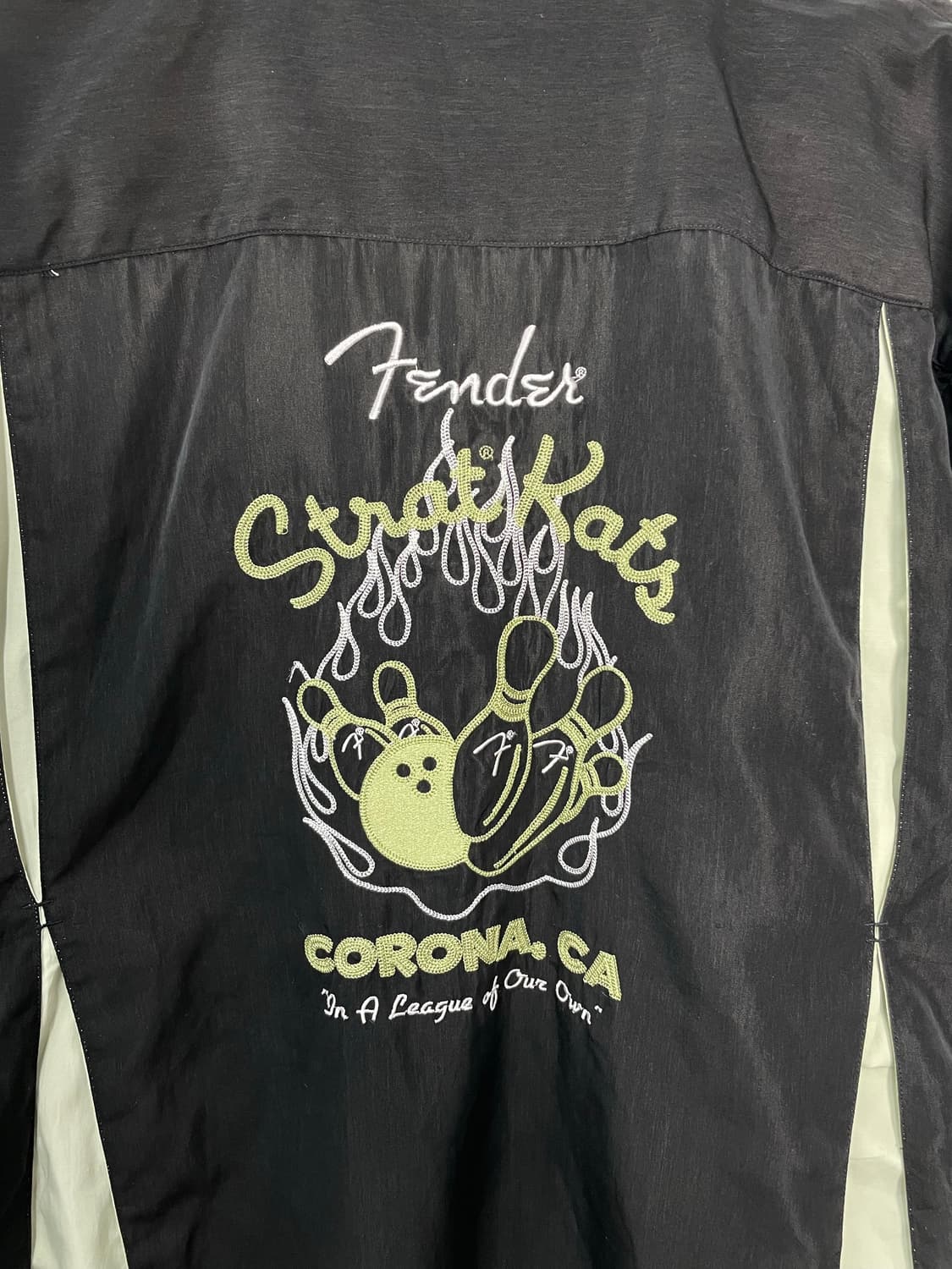 빈티지 폴리 배색 볼링 하프 셔츠 H2120 상품이미지5