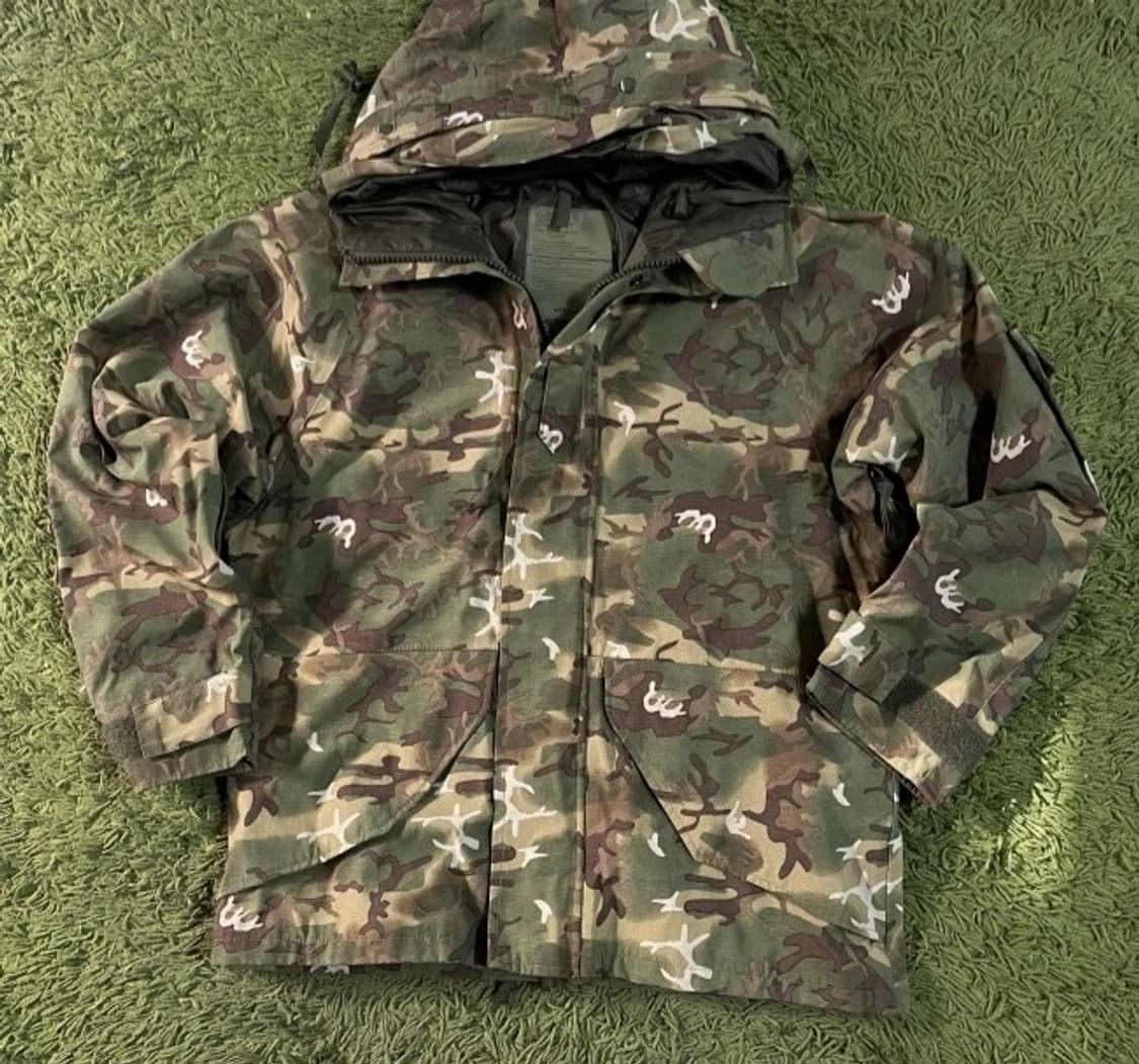 밀텍 밀리 밀리터리 카모 고어텍스 자켓 100/L 상품이미지1