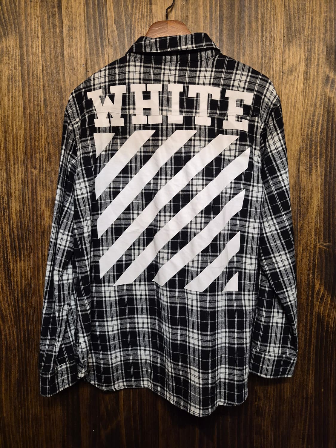 OFF WHITE CHECK SHIRT  상품이미지3