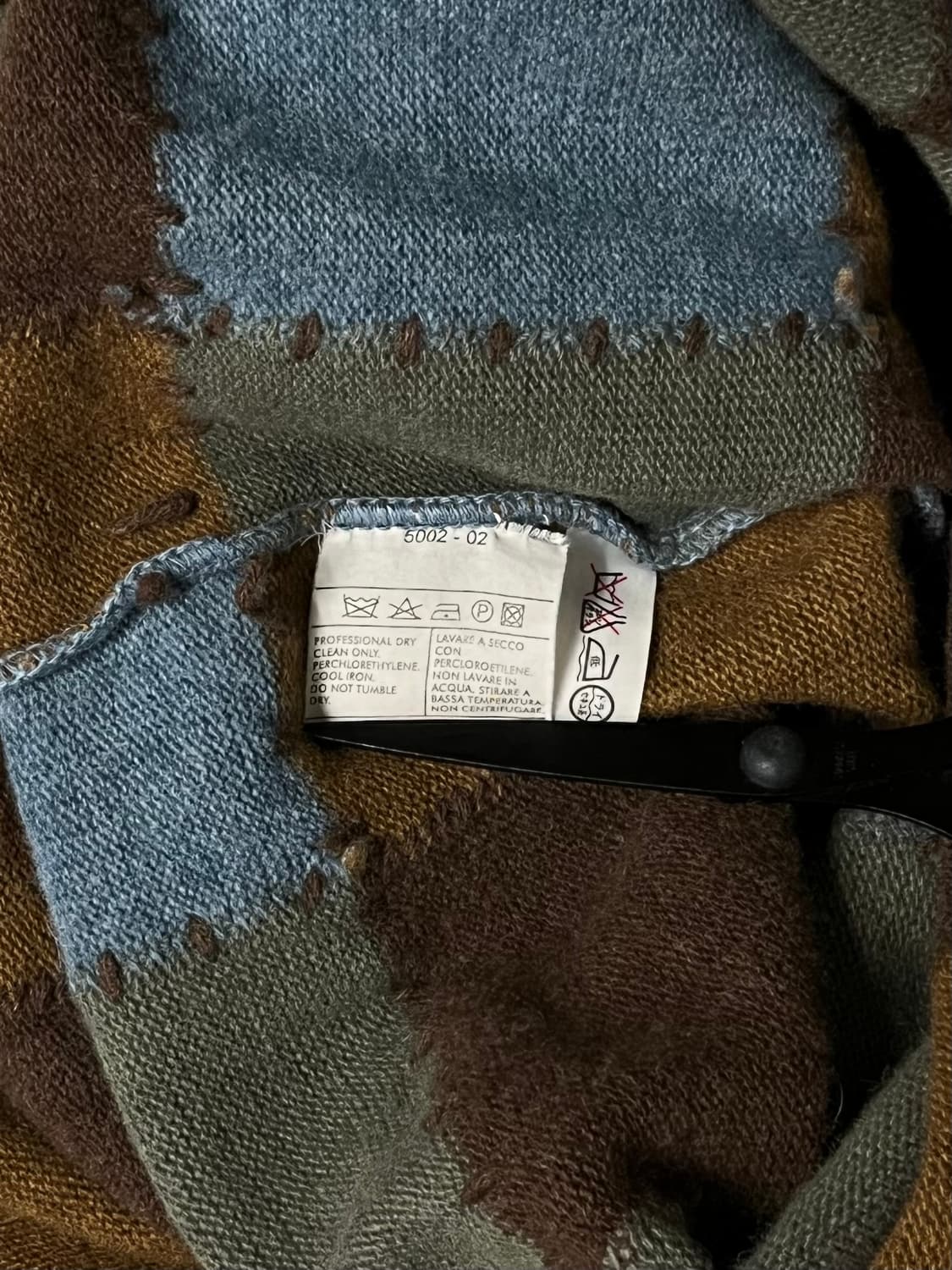 살바토레 페레가모 블럭 니트 상품이미지9