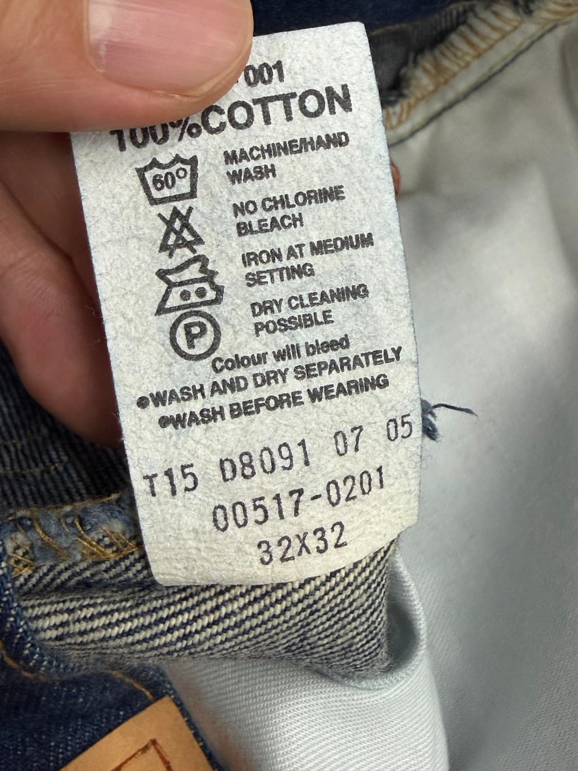 00s Levis 리바이스 517 데님 팬츠 상품이미지8