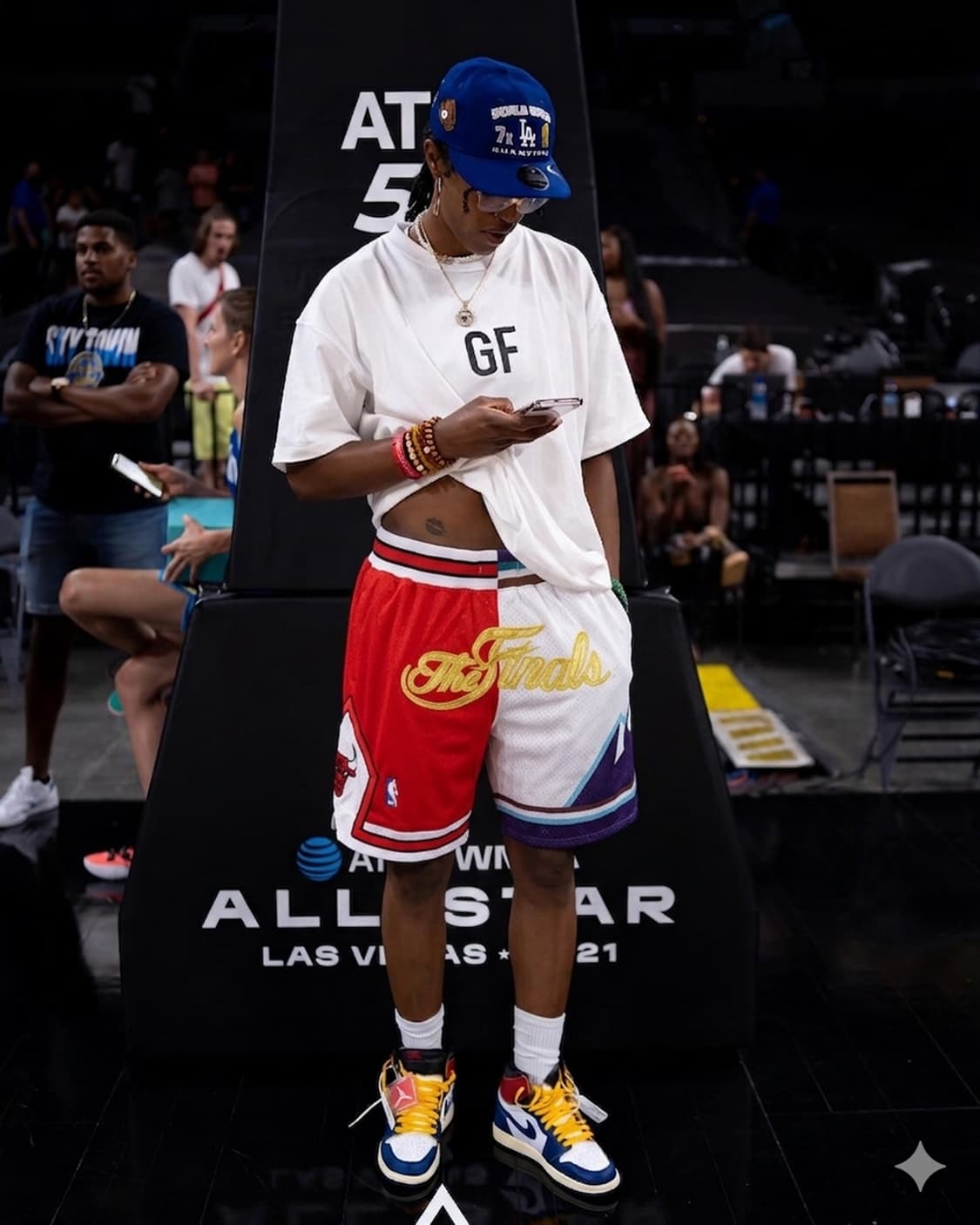 JUST DON 97 NBA 파이널 빅로고 스페셜 스윙맨 반바지  상품이미지2