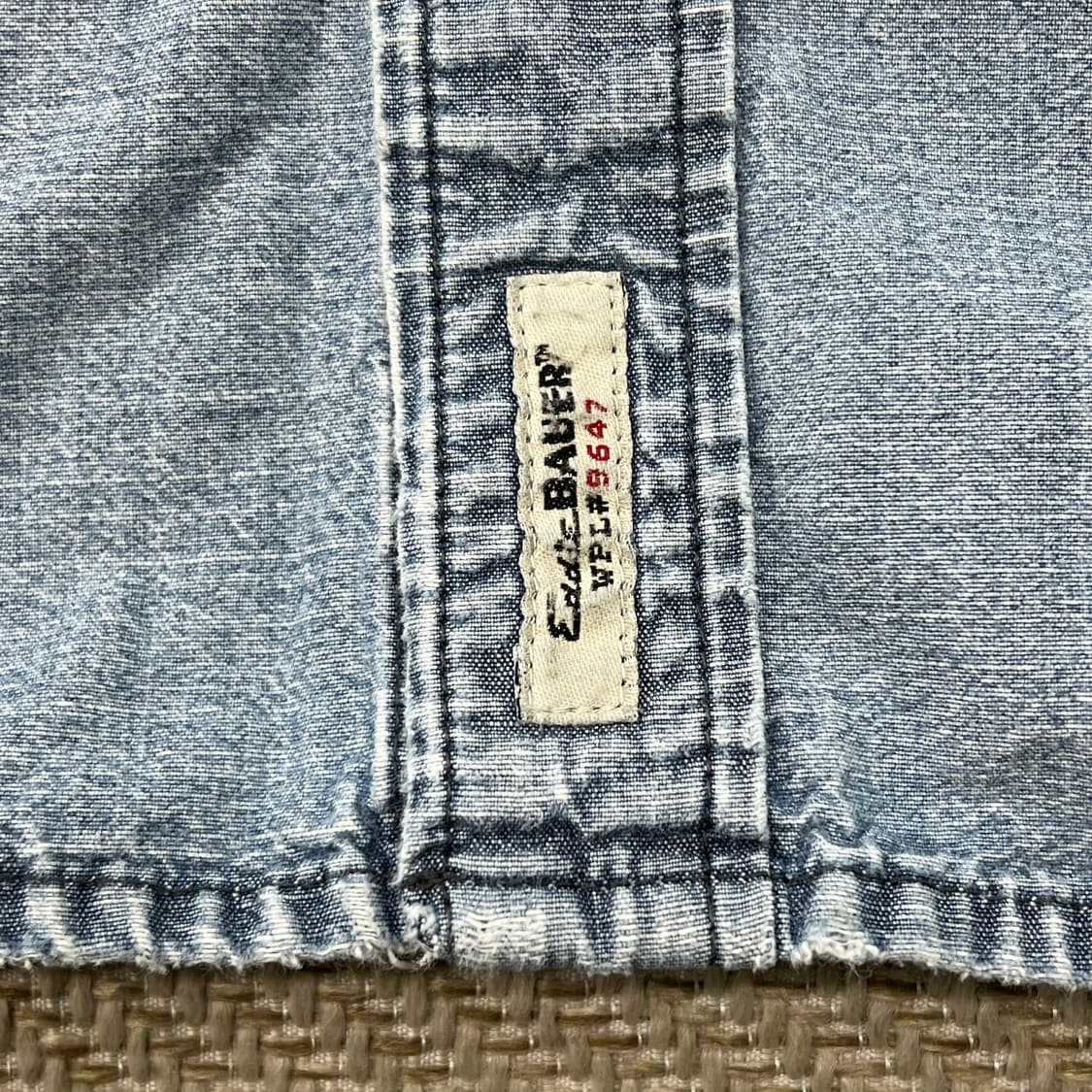 에디바우어 워크 데님셔츠 r3404 상품이미지5