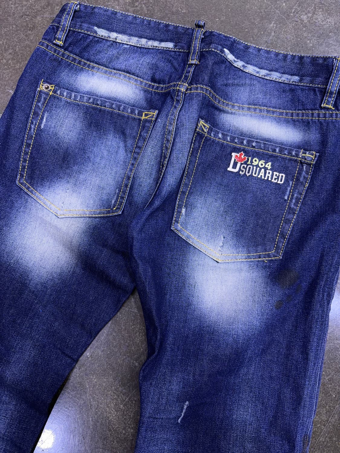 디스퀘어드2 야구진2 빈티지 데미지워싱 슬림핏 데님팬츠 50 상품이미지7
