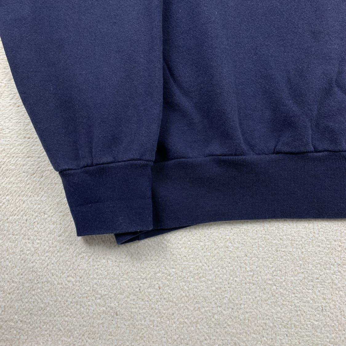 90s made in usa 스투시 자수로고 맨투맨 네이비 상품이미지4