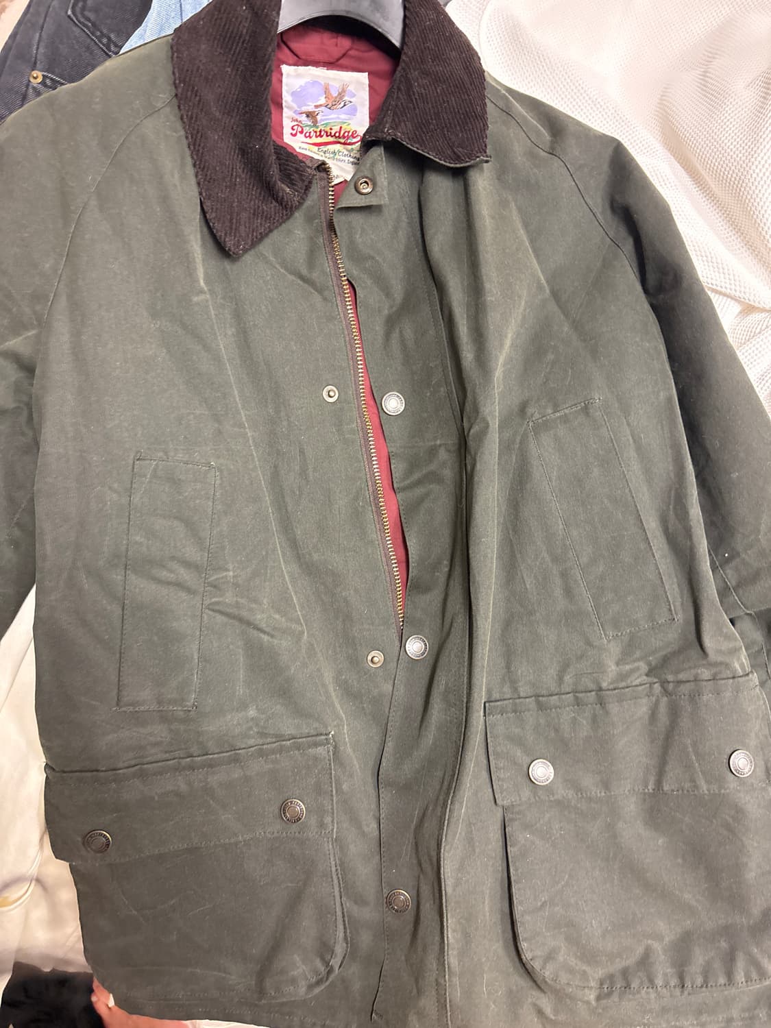 존 파트리지 왁스 자켓 상품이미지1