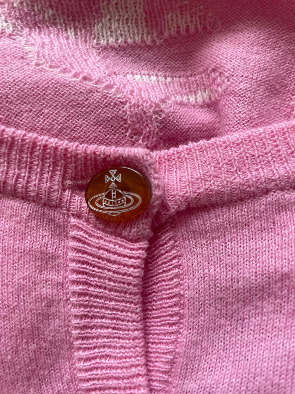 비비엔 웨스트우드 7부 소매 핑크 카디건 상품이미지9