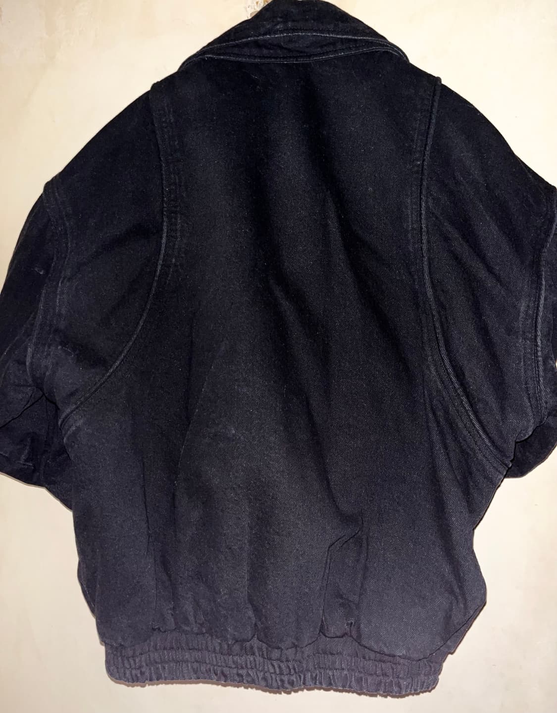 빈티지 더블 카라 데님 재킷 상품이미지4