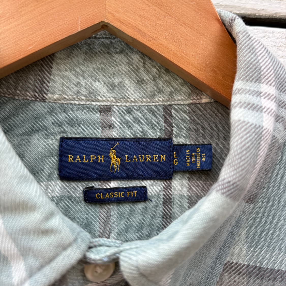 Polo 폴로 체크 셔츠 상품이미지3