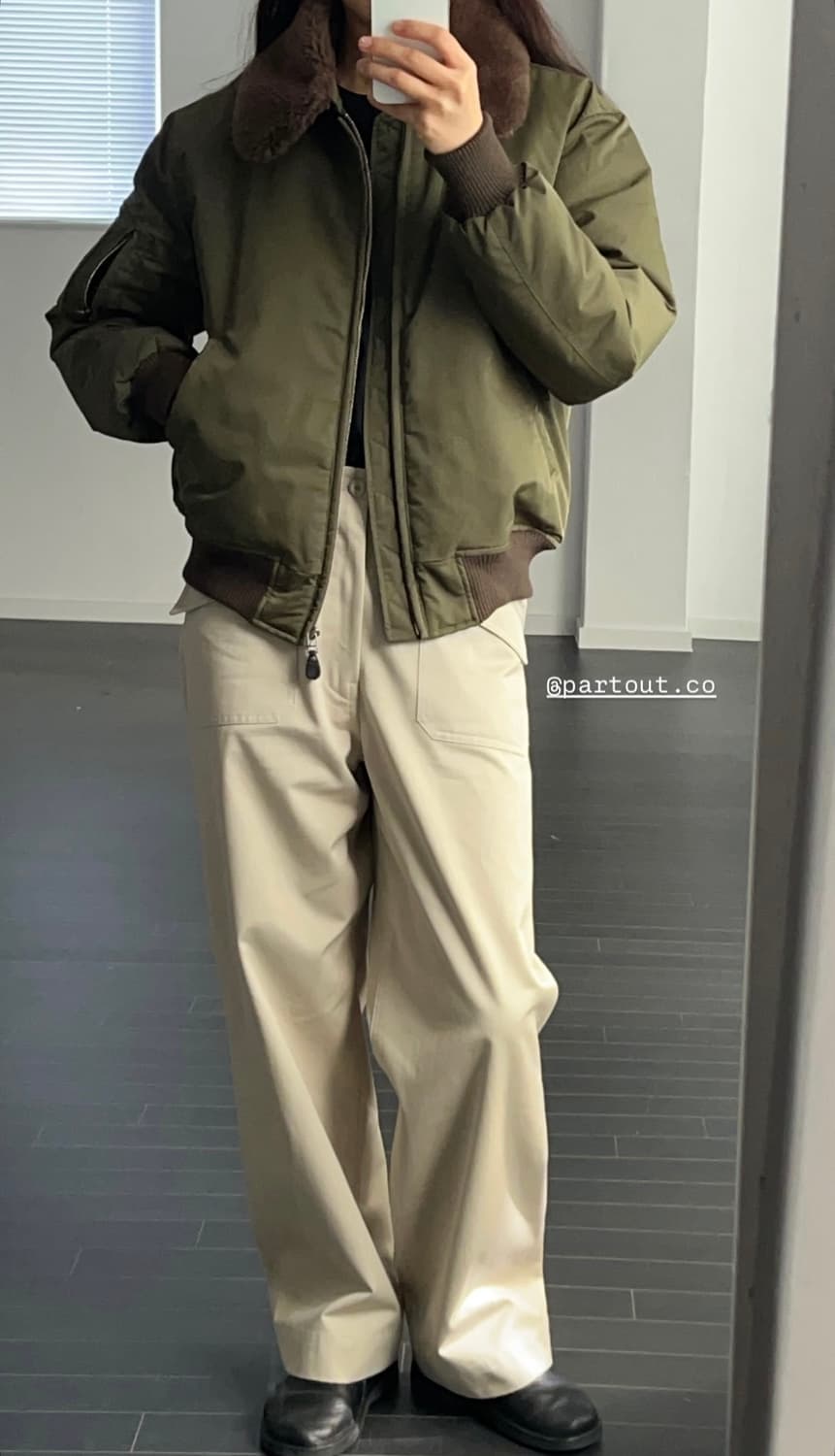 Partout 파크투 Diana bomber jacket 봄버 자켓 상품이미지6