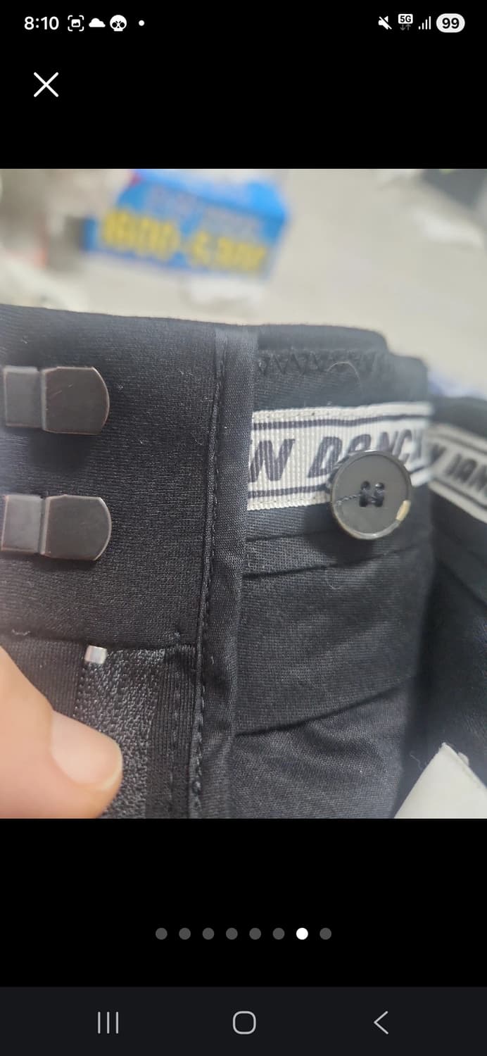 SANDRO 산드로  여성 캐쥬얼 사이드 스트라이프 슬랙스 (정품) 상품이미지7