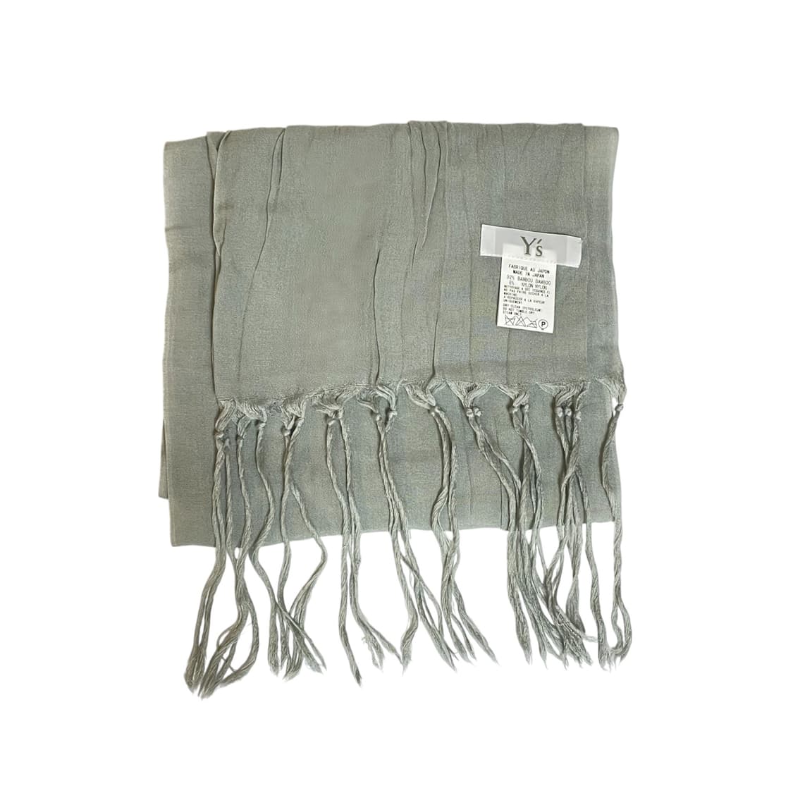 요지 야마모토 와이즈 밤부 스톨 상품이미지4