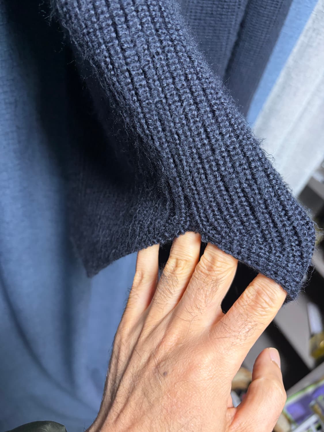 요지야마모토 겨울 니트 상품이미지4