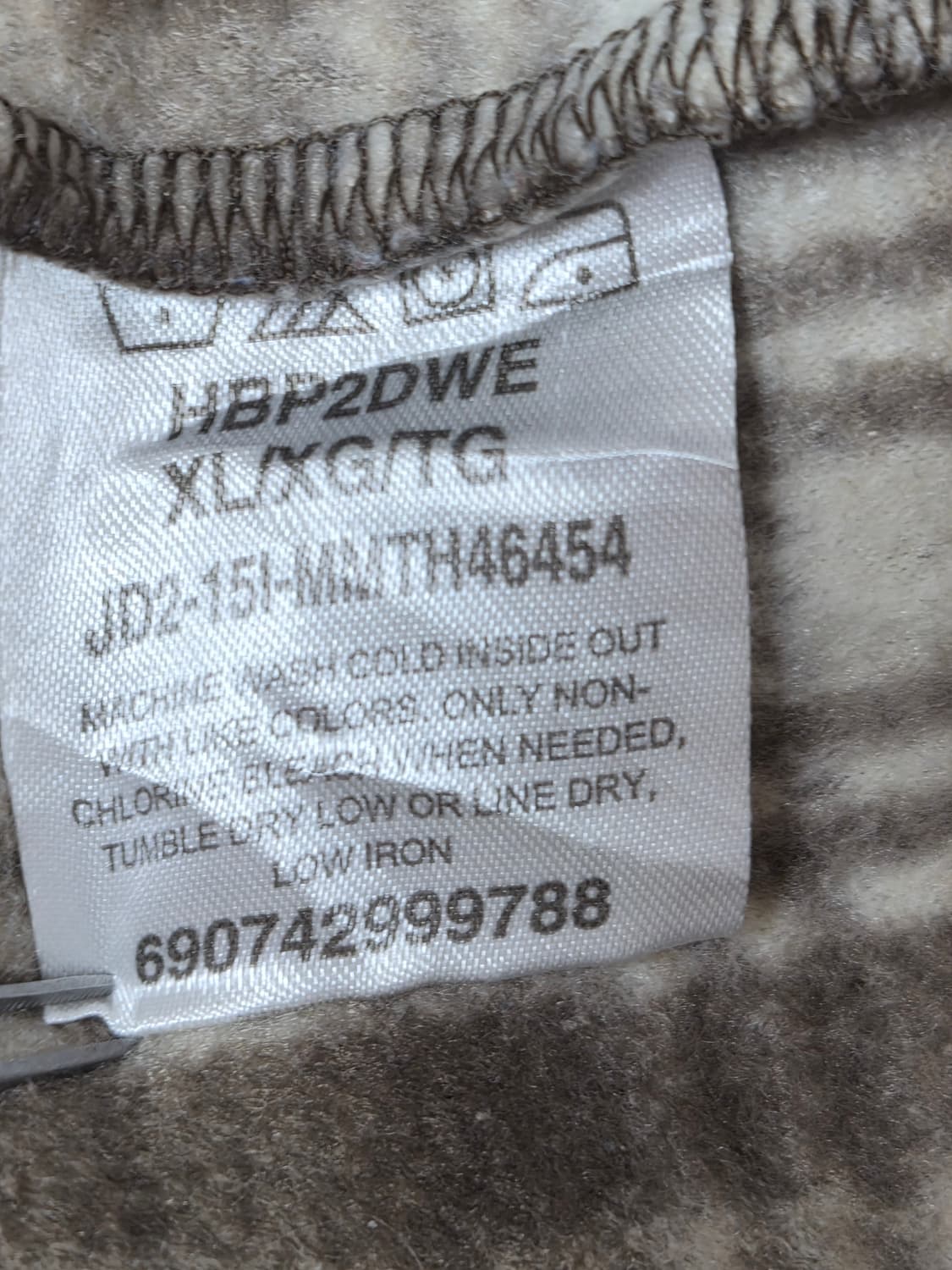 랭글러Wrangler 체크 폴리 셔츠 XL사이즈 - S323 상품이미지6