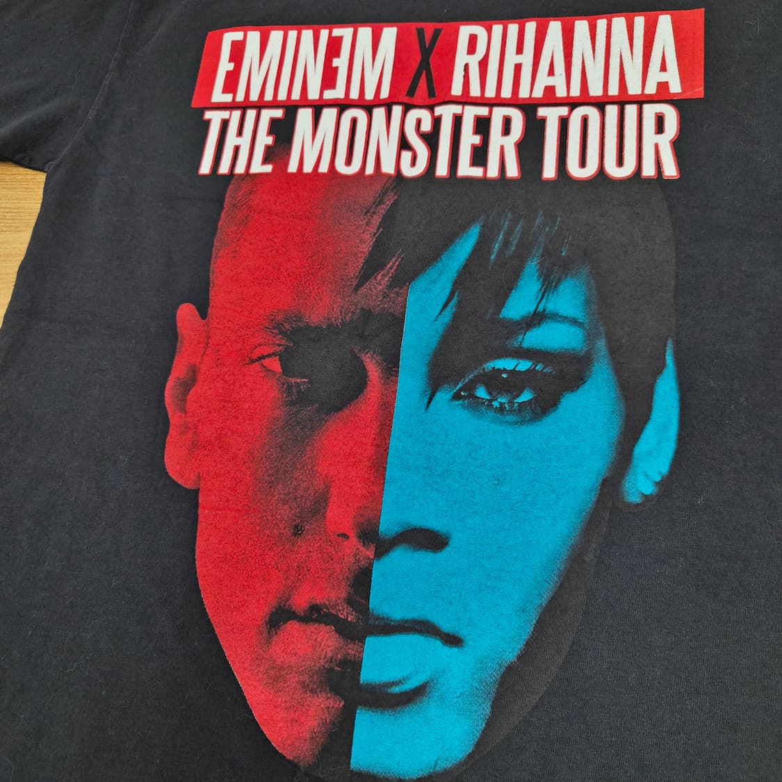 Eminem x Rihanna The Monster Tour 반팔티 상품이미지4