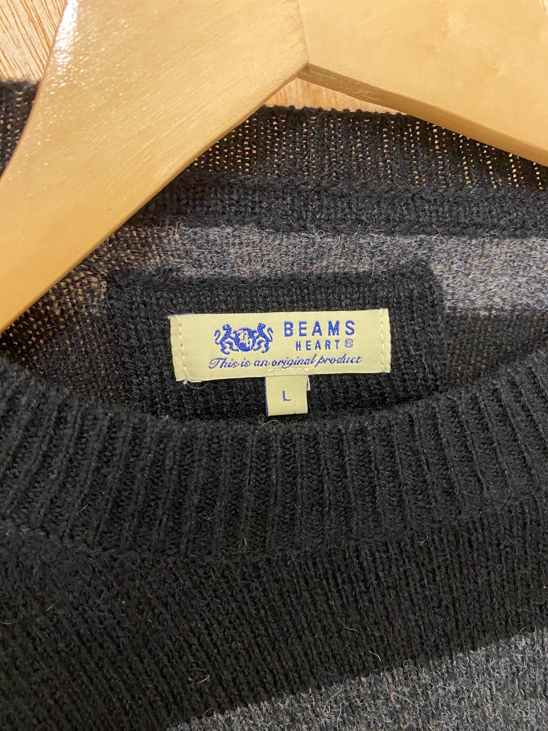 BEAMS stripe knit 빔즈 스트라이프 니트 상품이미지5