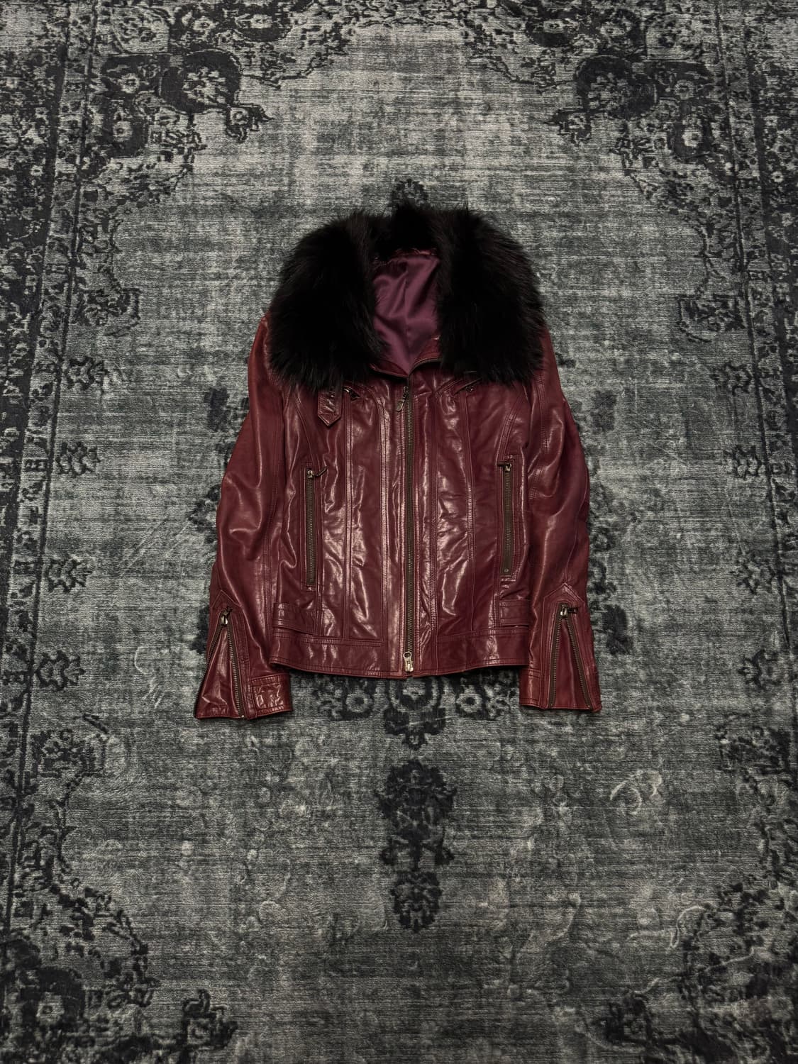 Tornado mart 00s archive vkei leather fu 상품이미지1