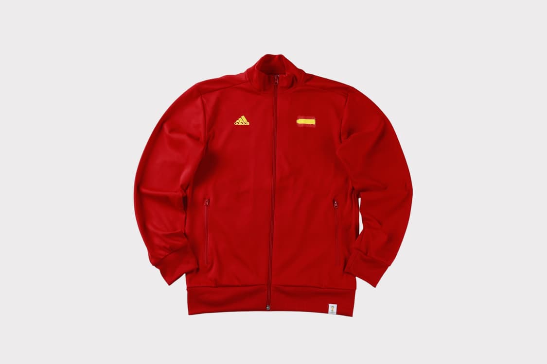 [M] 아디다스 2014 브라질 월드컵 스페인 트랙탑 자켓 상품이미지1