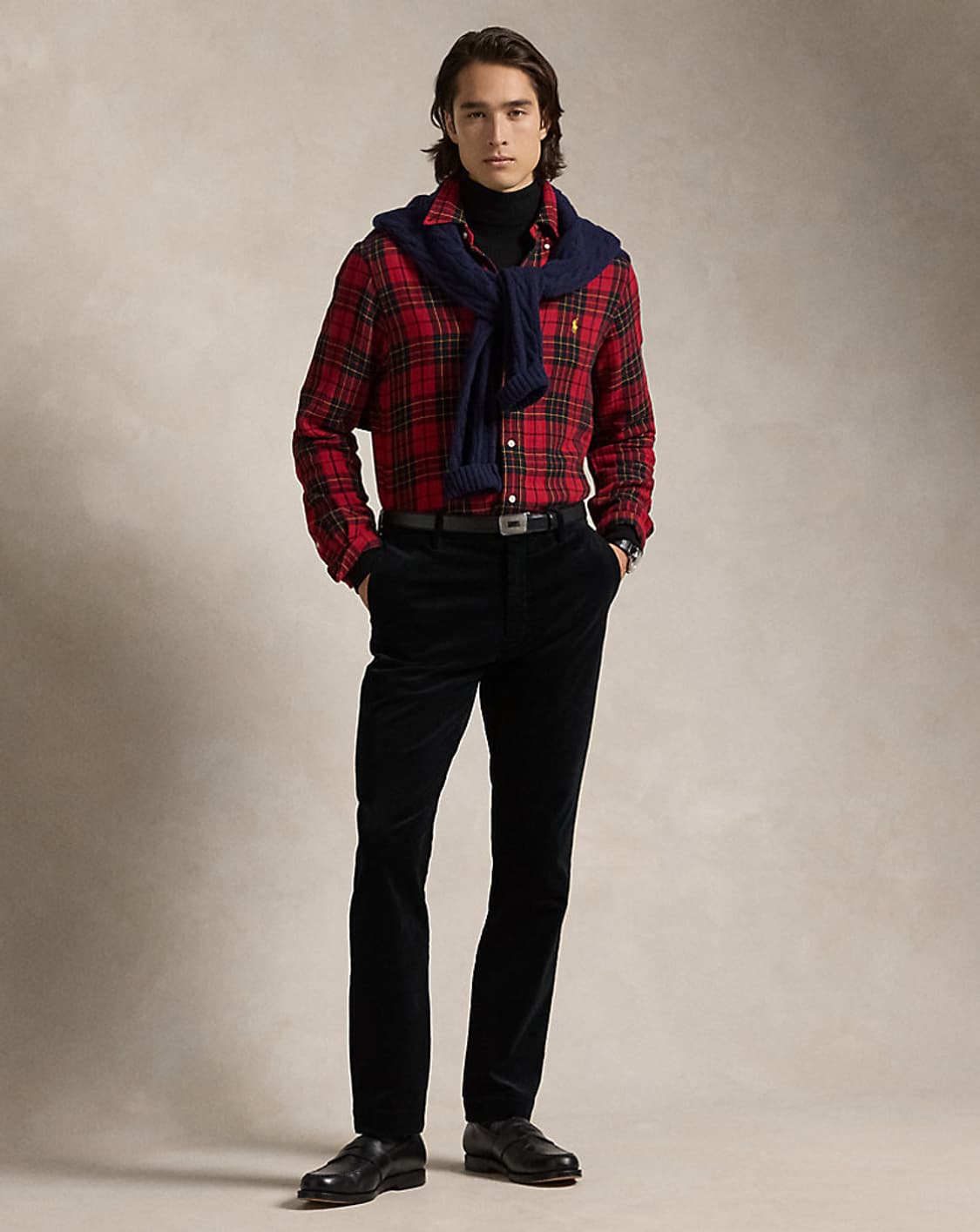 [36] polo 폴로 코듀로이 스트레치 슬림 스트라이트 핏 팬츠 상품이미지8