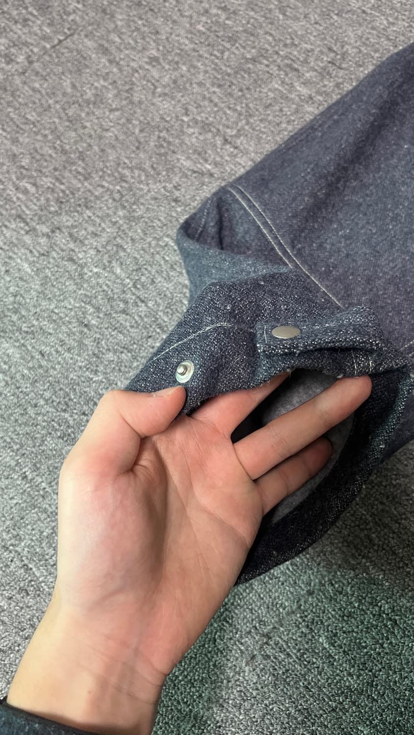 애프터프레이 카펜터 울 워크 팬츠 인디고 (M) 상품이미지5