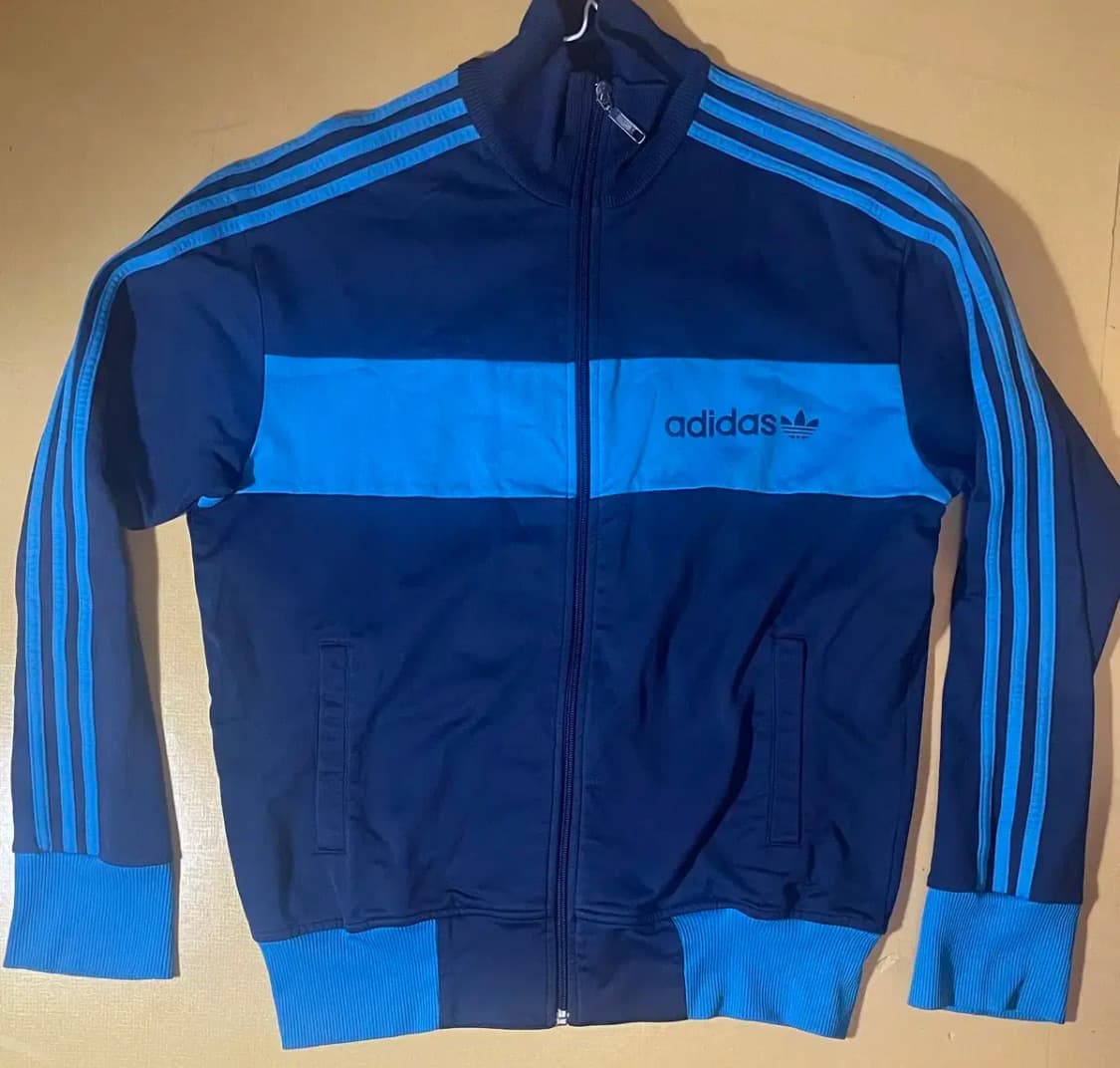 아노 착용 희귀 아디다스 블루져지 사이즈 L 상품이미지1