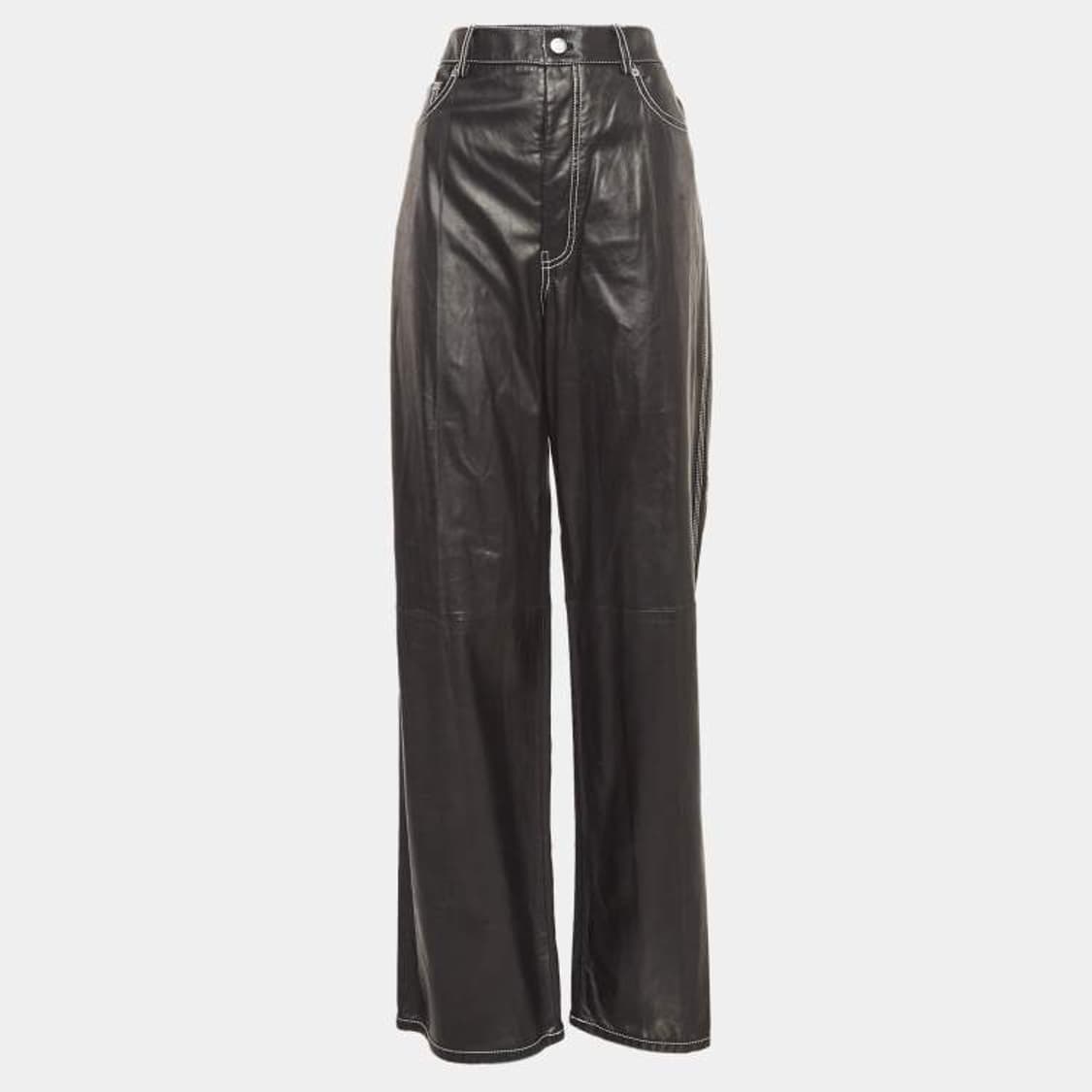 Helmut lang 헬무트랭 카우레더 팬츠 상품이미지1