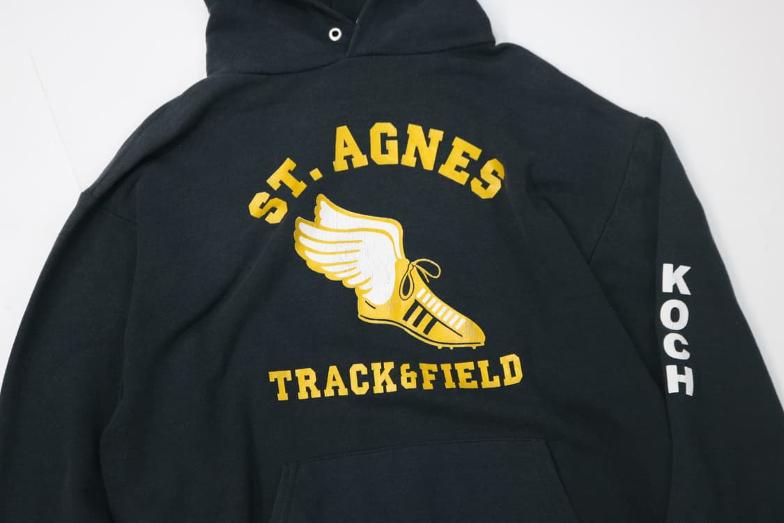 JERZEES 져지스 빈티지 세인트 아그네스 트랙 후드티 (M) 상품이미지3