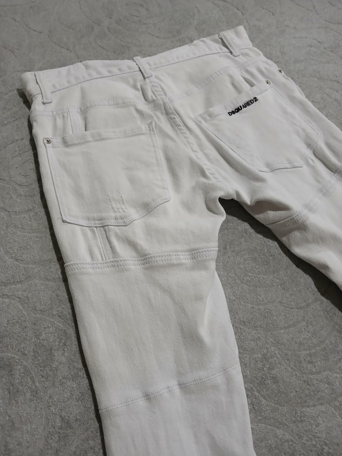 *디스퀘어드2 화이트 디스트로이드 팬츠(32-33) 상품이미지6