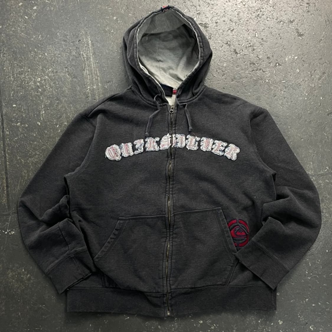 100 퀵실버 Y2K 후드집업 상품이미지1