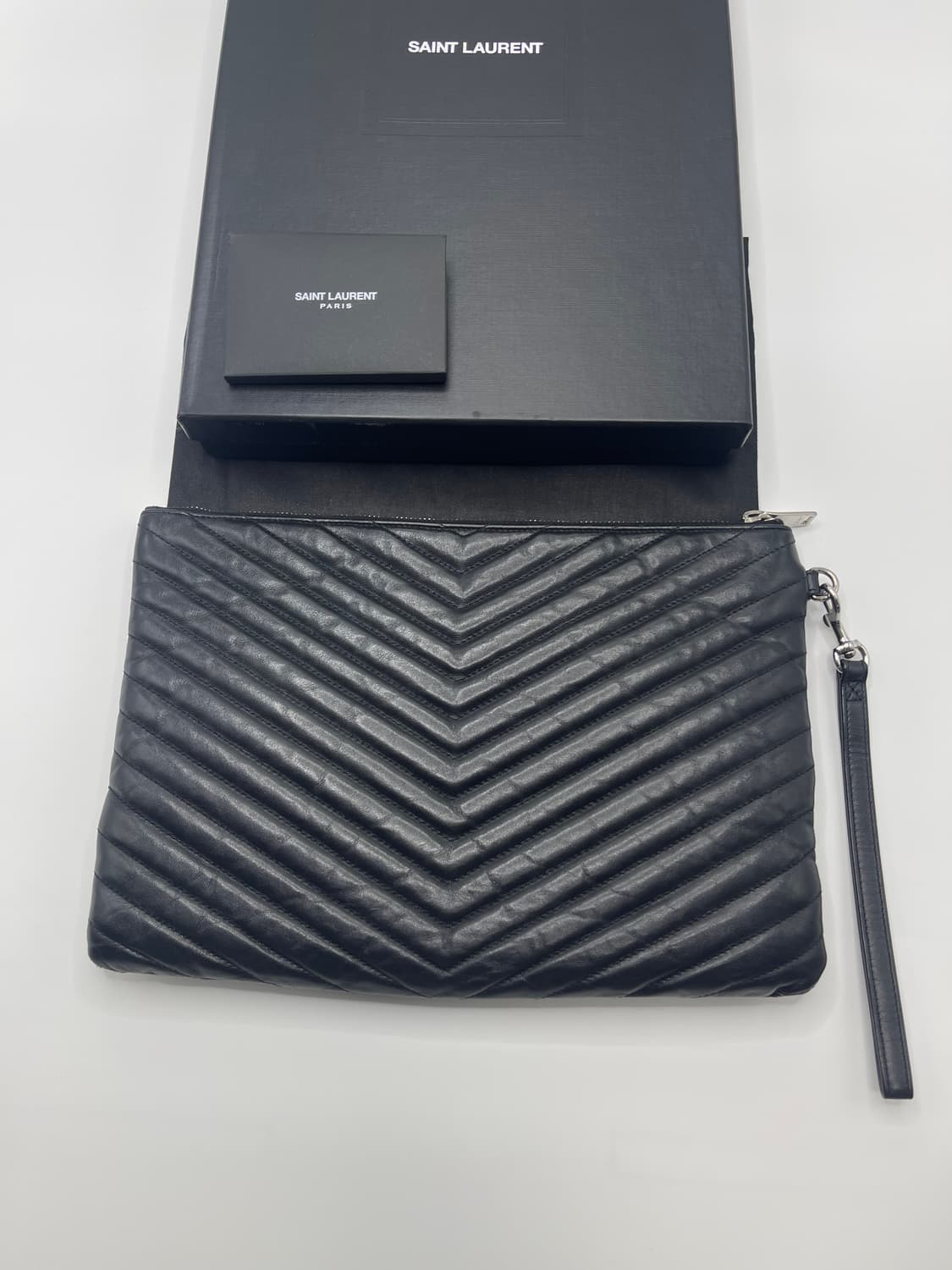 생로랑 마틀라세 클러치 라지 상품이미지4