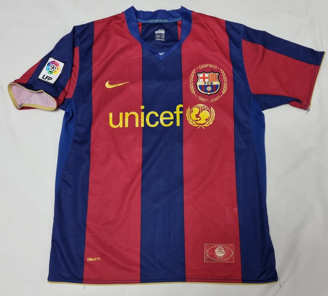 FC 바르셀로나 홈 메시 유니폼 팝니다  상품이미지1