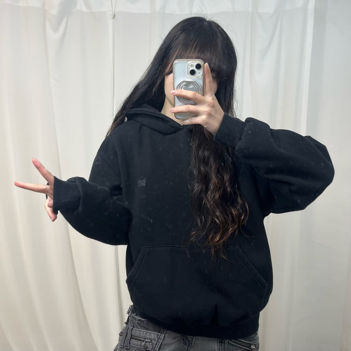 Brownbreath Black Hoodie 상품이미지2