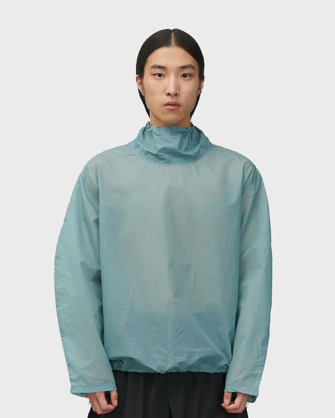 아모멘토 쉬어 립스탑 스트링 아노락 상품이미지2