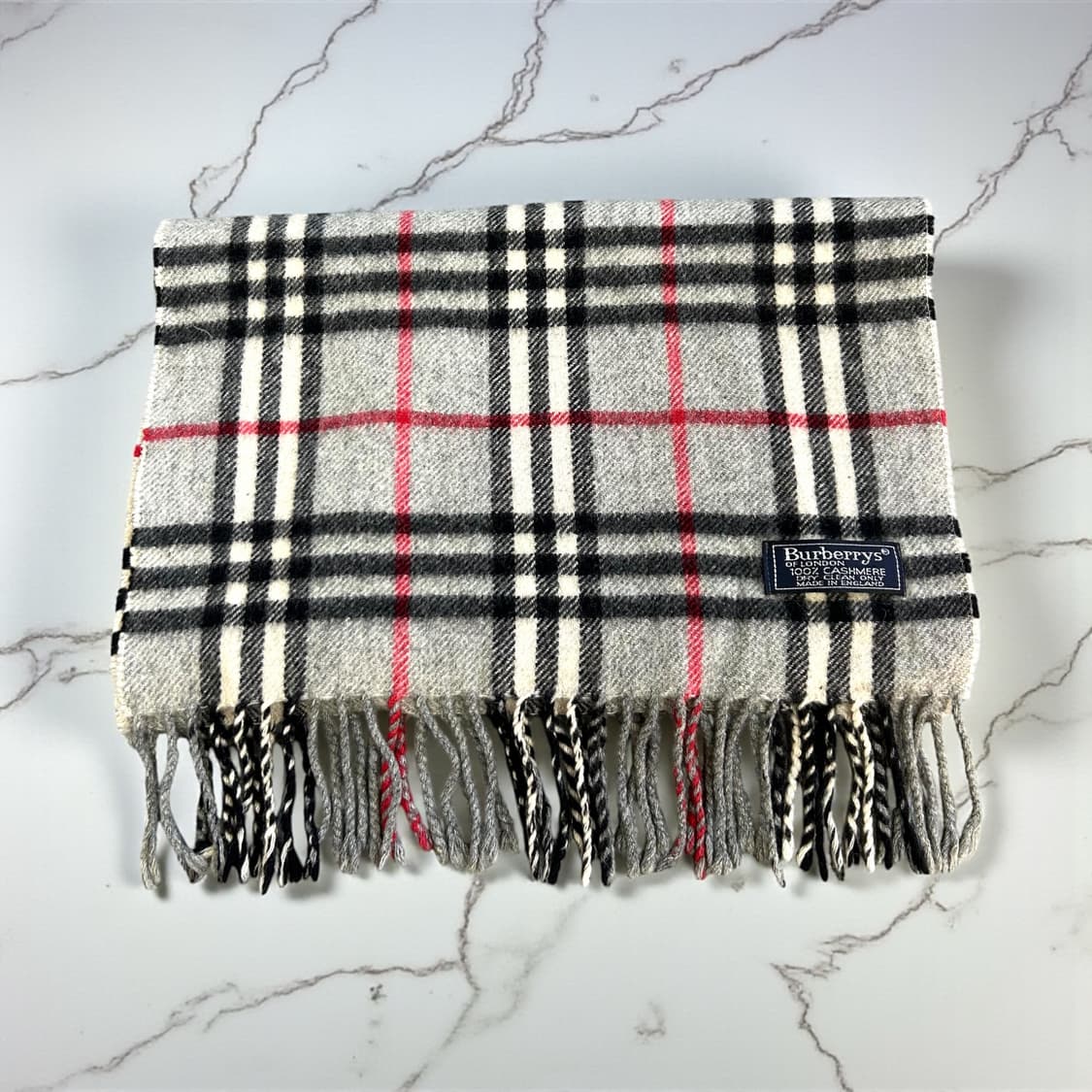 .버버리 캐시미어 노바체크 머플러 상품이미지2